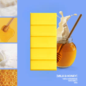Milk & Honey – Wax Melt Snap Bar
