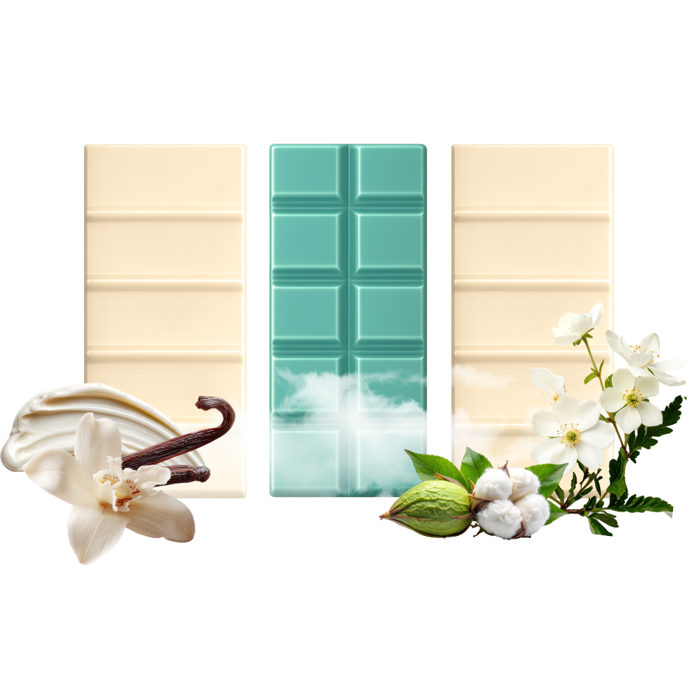 Dreamy Clouds Wax Melt Set – Linen Πούδρα Βανίλια