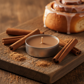 EcoGlow – 4-Hour Cinnamon Roll Tealight