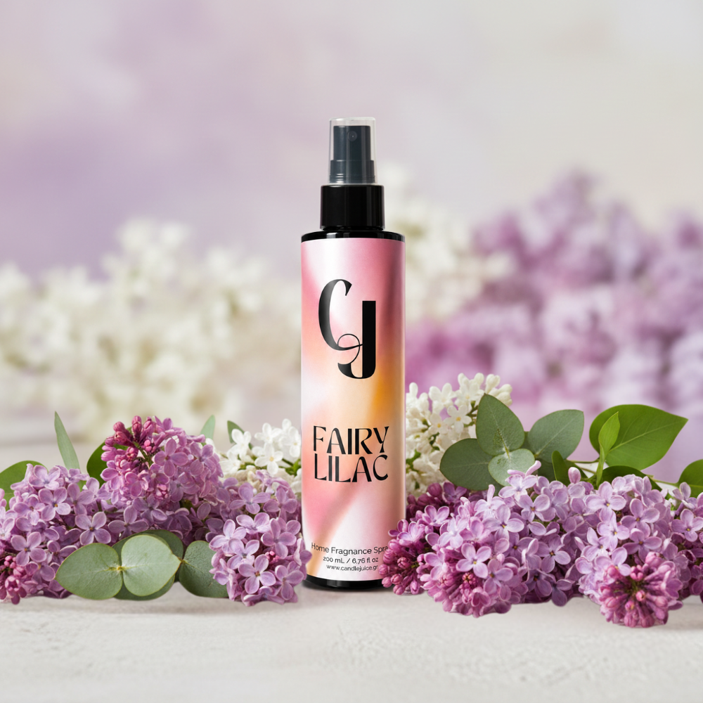 Αρωματικό Spray Χώρου & Υφασμάτων Fairy Lilac - Fabric Mist 200ml 3 Fairy Lilac Spray 1